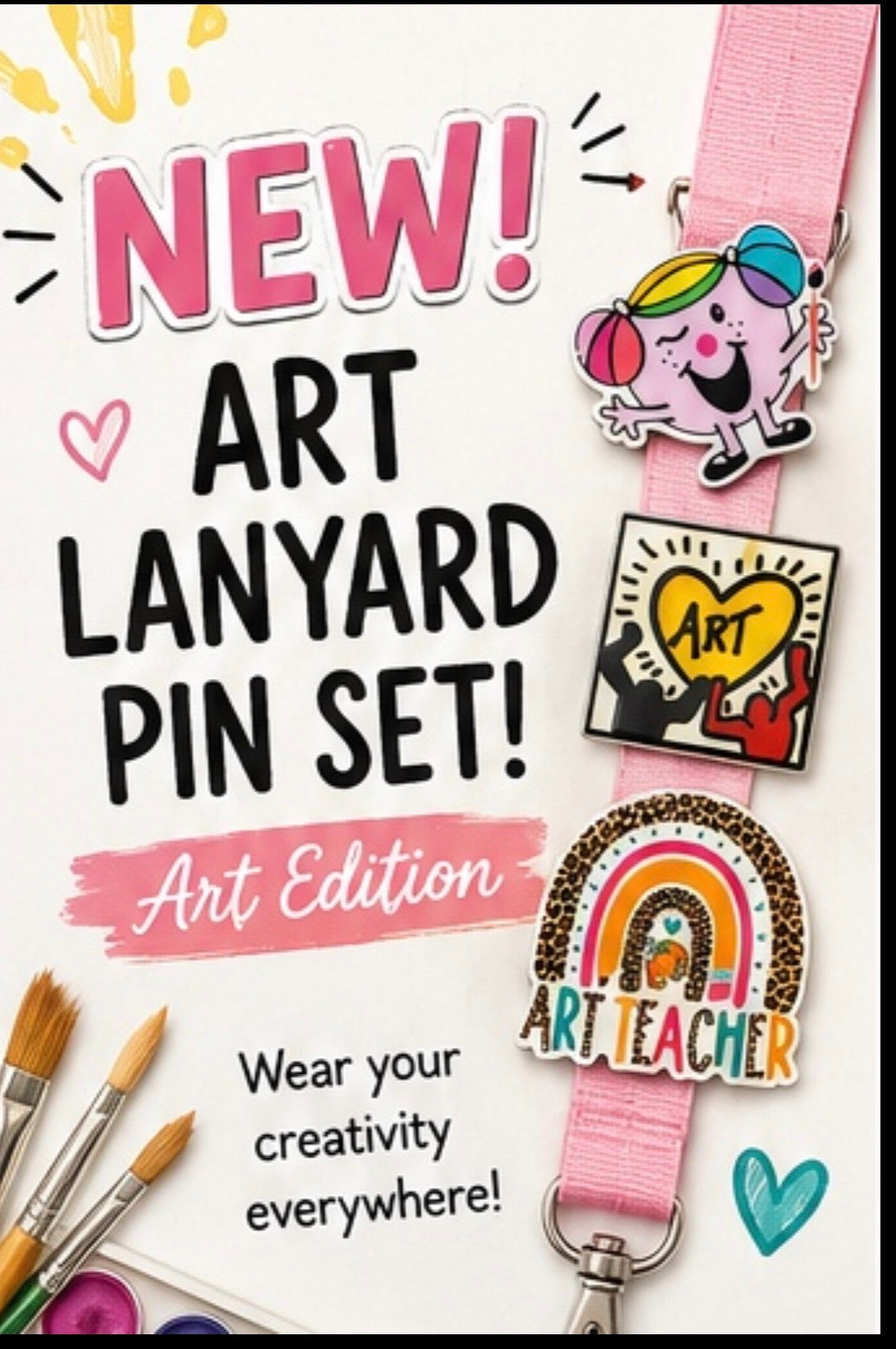 Lanyard/Bookbag/Lunchbox Pins