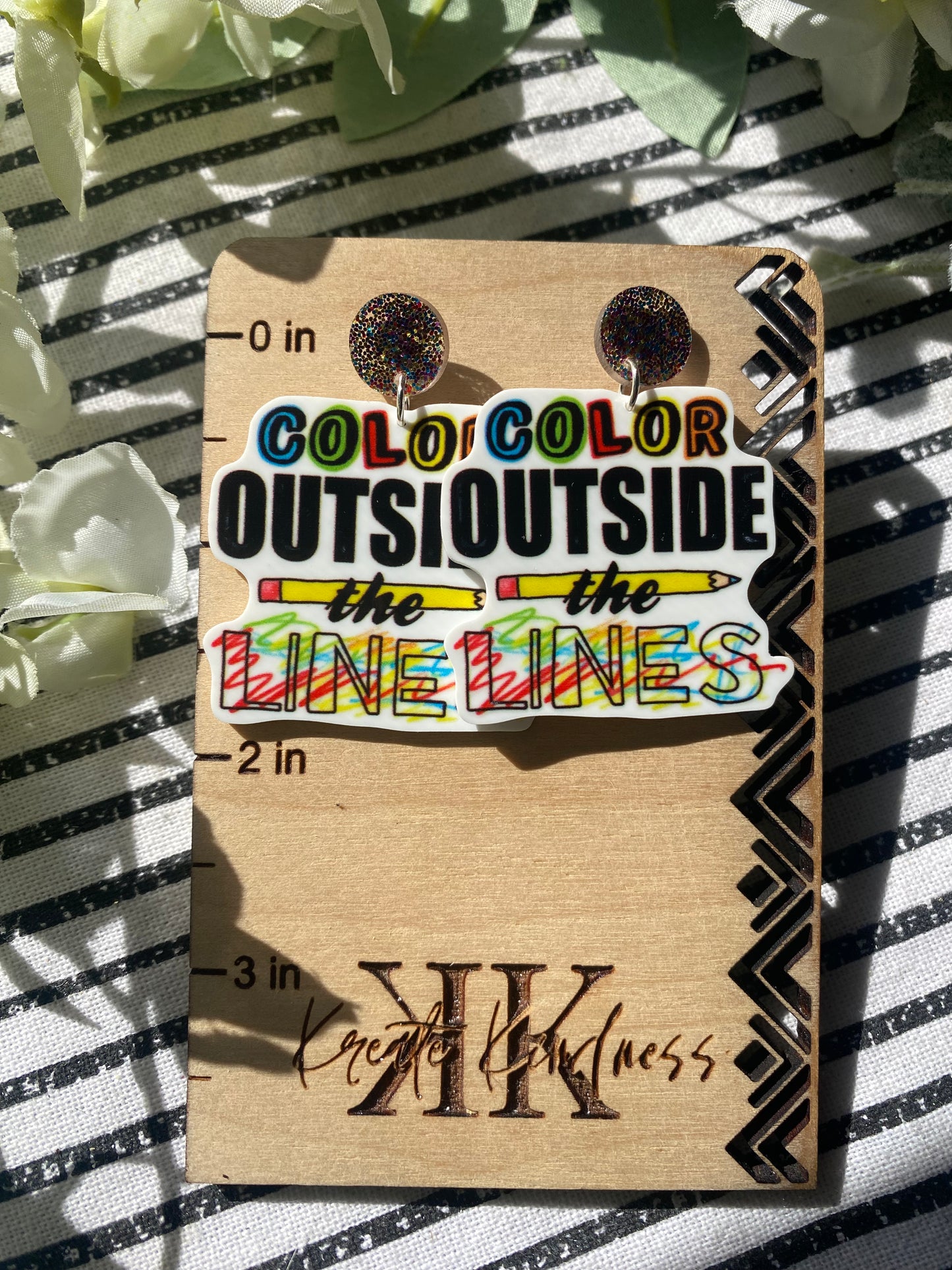 Color OUTSIDE the lines