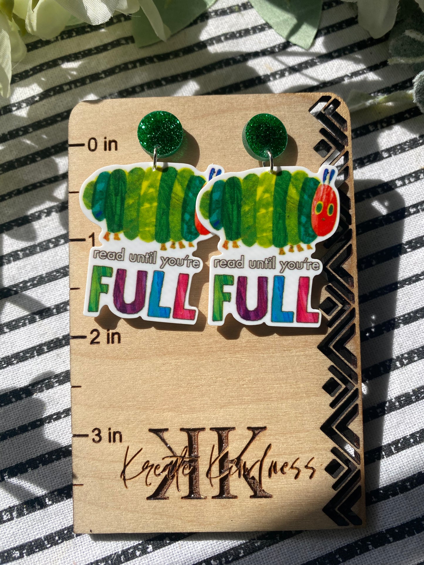 The very hungry caterpillar-Read until you are FULL