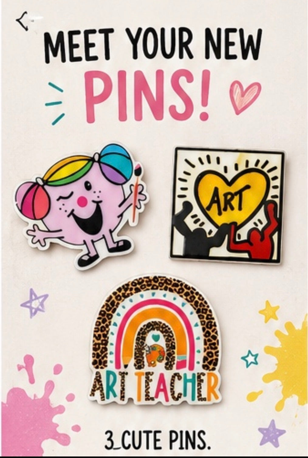 Lanyard/Bookbag/Lunchbox Pins
