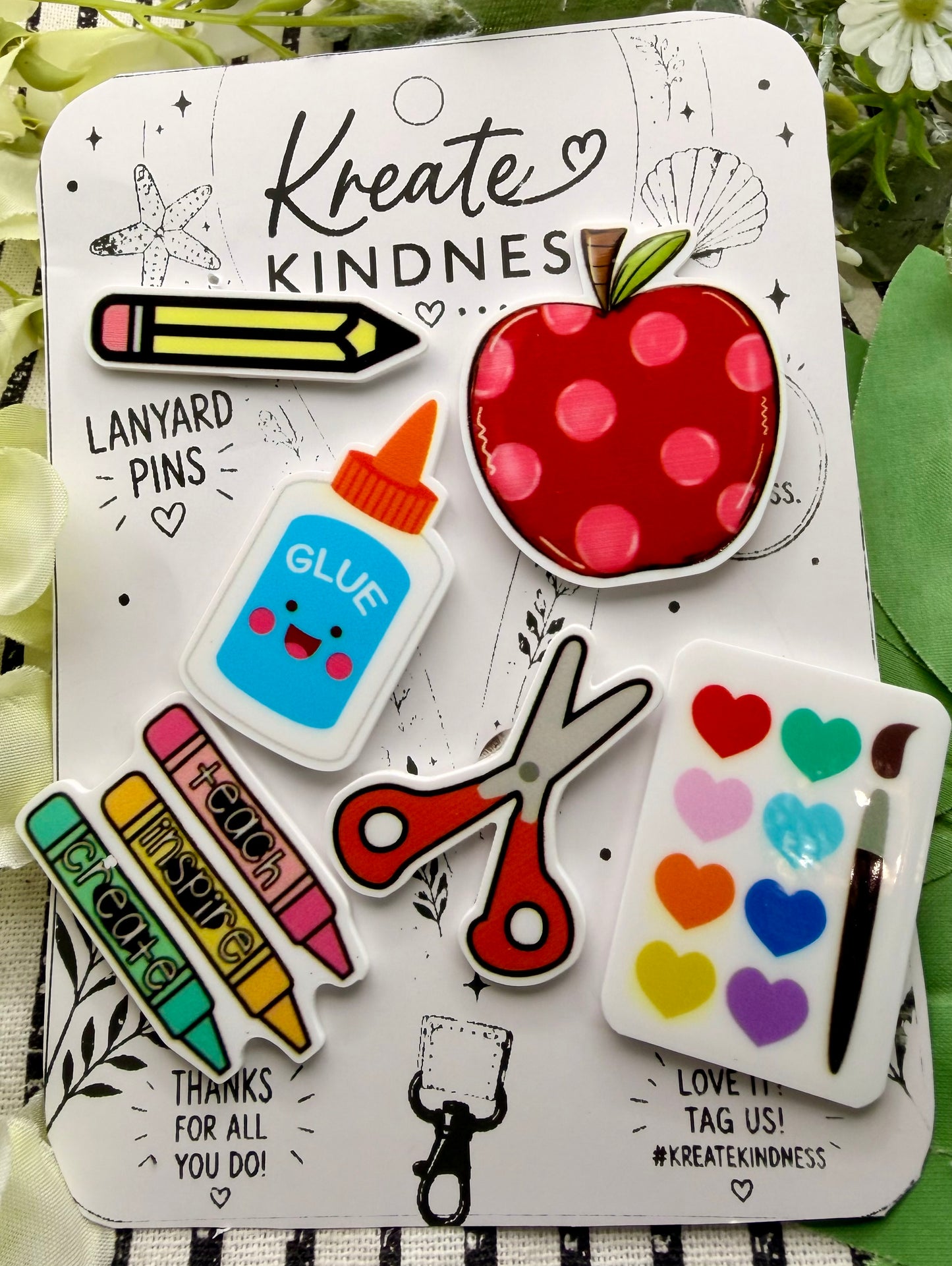 Lanyard Pin Set