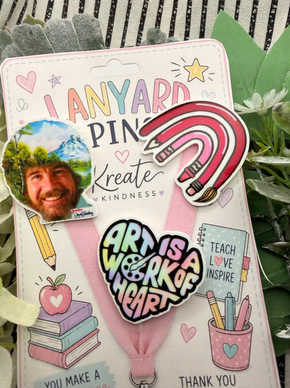 Lanyard/lunchbox/Bag Pin Set