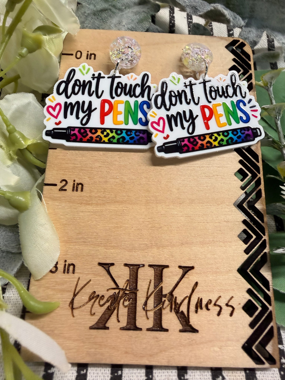 Don’t touch my pens!