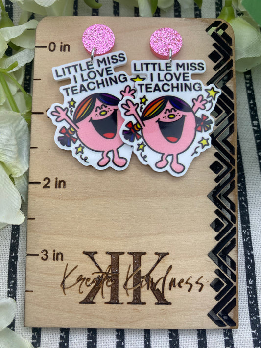 Little Miss I love teaching