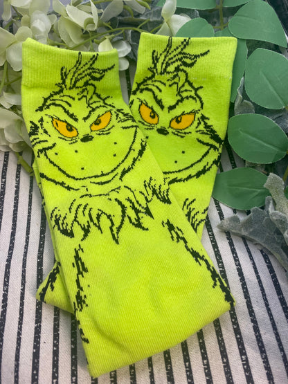 The Grinch Socks